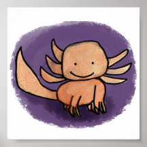 Axolotl Print