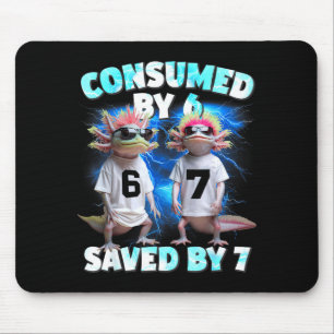 Axolotl Prophecy – Consumed By 6, Saved By 7  Mouse Mat