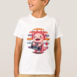 Axolotl radio retro T-Shirt