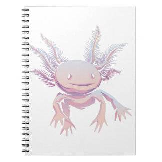 Axolotl Realistic Notebook