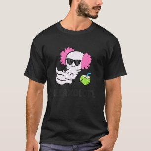 Axolotl Relaxing Mexican Salamander Relaxolotl T-Shirt