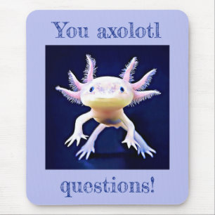 Axolotl Salamander Amphibian Mouse Mat