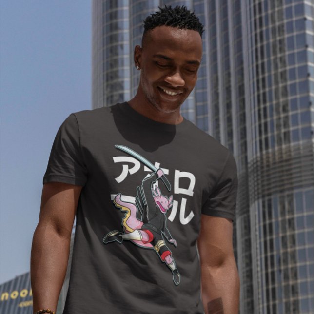 Axolotl Samurai T-Shirt (Creator Uploaded)