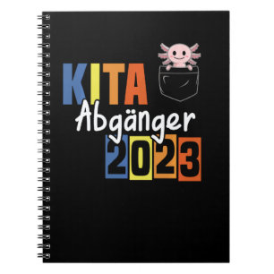 Axolotl School Nursery Leavers 2023 Notebook