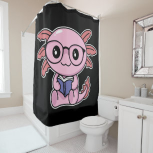 Axolotl Shower Curtain