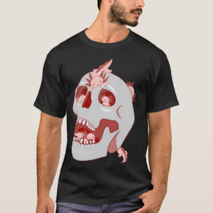 Axolotl Skull T-Shirt