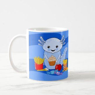 Axolotl Snax'olotl fun cute Mug