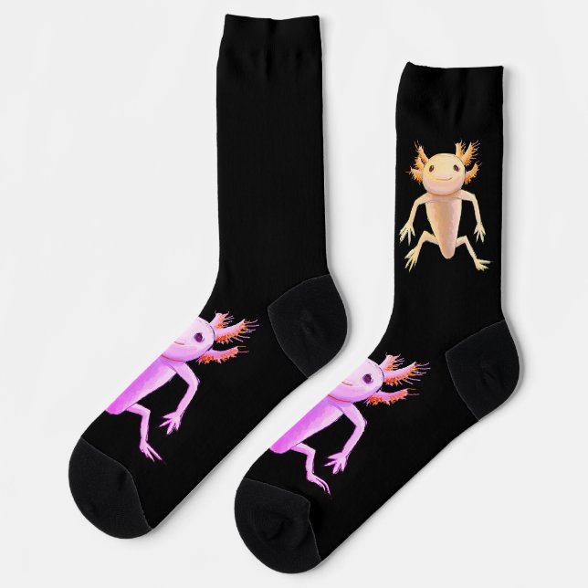 Axolotl Socks (Left)