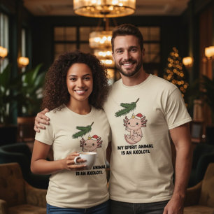 Axolotl Spirit Animal Funny Pet Owner T-Shirt