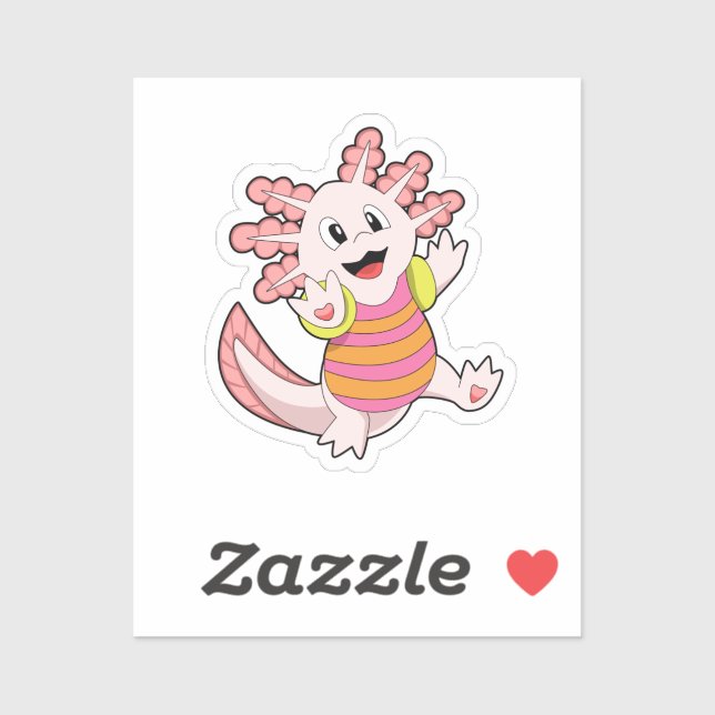 Axolotl Swimming (Sheet)