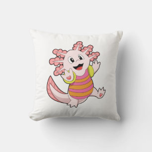 Axolotl Swimming Cushion