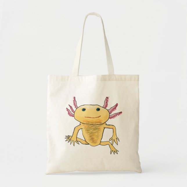 Axolotl Tote Bag (Front)