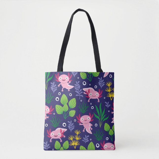 Axolotl Tote Bag (Front)