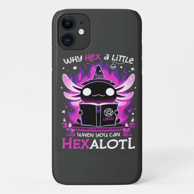Axolotl Witching Hour - Salamandre  Case-Mate iPhone Case (Back)