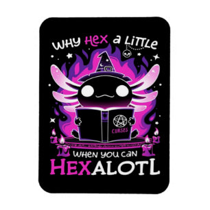 Axolotl Witching Hour - Salamandre  Magnet