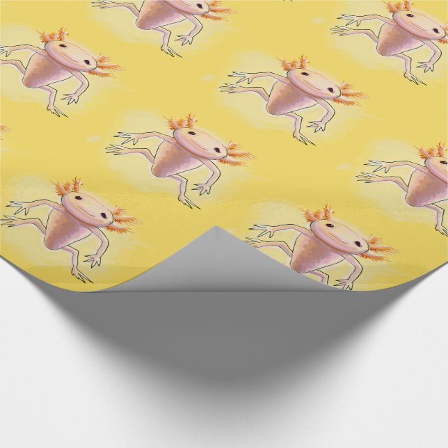 aXolotl Wrapping Paper (Corner)