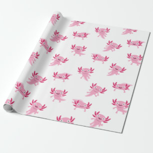 Axolotl Wrapping Paper