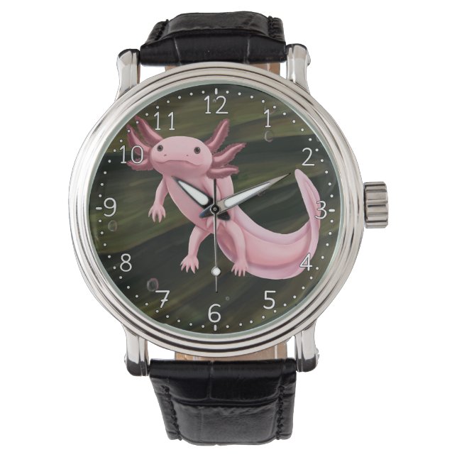 Axolotl wrist watch (Front)