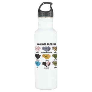 Axolotls From The World Sweet Animals Axolotl 710 Ml Water Bottle