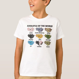 Axolotls From The World Sweet Animals Axolotl T-Shirt