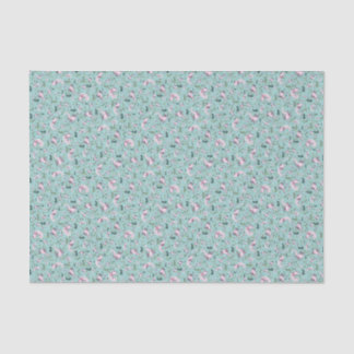 Axolotls in Blue Tissue Paper