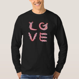 Axolotls Love Axolotl Kids Boys Girls Cute T-Shirt