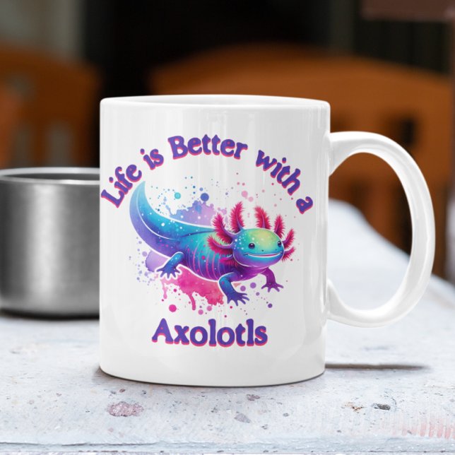 Axolotls Lover pet owner coffee lover gift mug (Creator Uploaded)