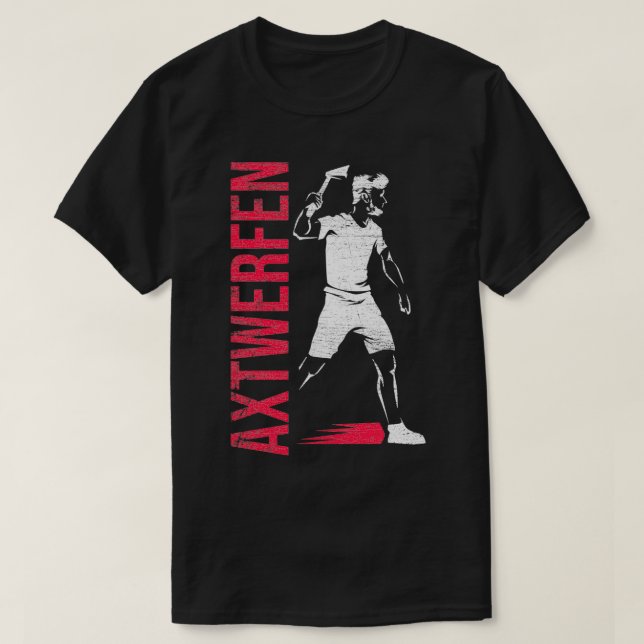 Axtwerfen 17 T-Shirt (Design Front)