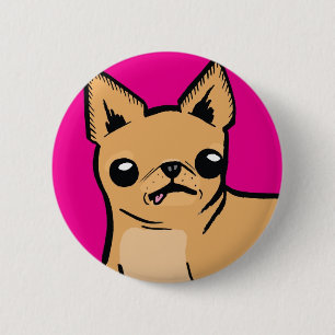 Ay Chihuahua! 6 Cm Round Badge