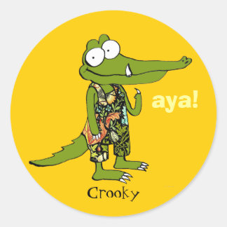 aya! "Crooky" Sticker set
