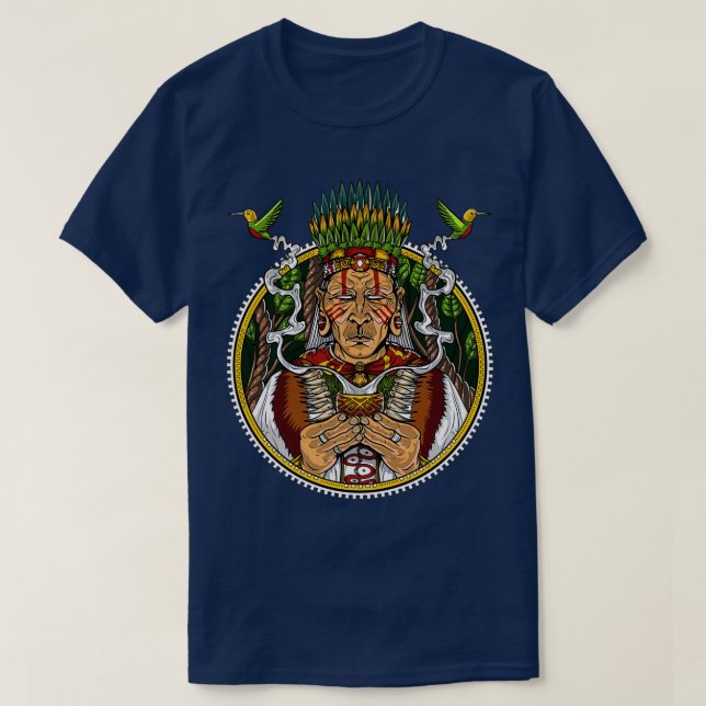 Ayahuasca Shaman  T-Shirt (Design Front)