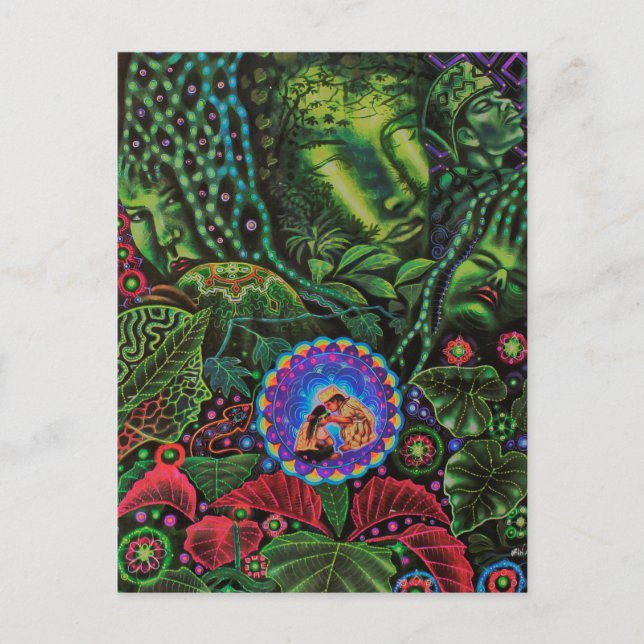 Ayahuasca Vision Postcard (Front)