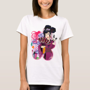 Ayaka in Harajuku Town T-Shirt