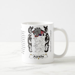Ayala Family Coat of Arms mug