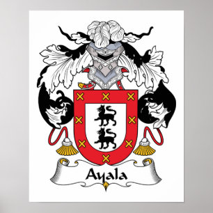 Ayala Family Crest Poster