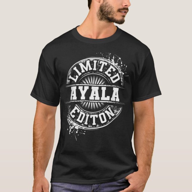 ayala  surname family tree birthday reunion  idea  T-Shirt (Front)