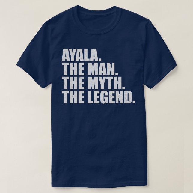 AyalaAyala Family name Ayala last Name Ayala Surna T-Shirt (Design Front)
