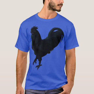 Ayam Cemani Rooster  T-Shirt