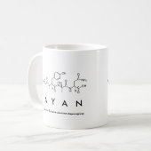 Ayan peptide name mug (Front Left)