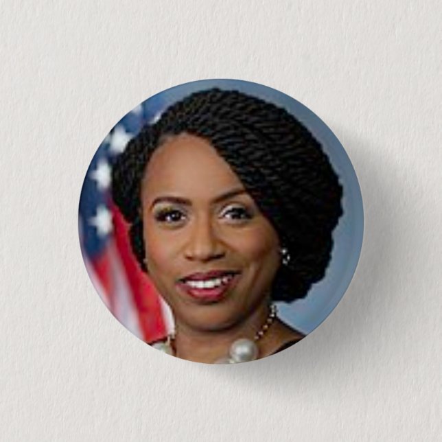 Ayanna Pressley Button (Front)