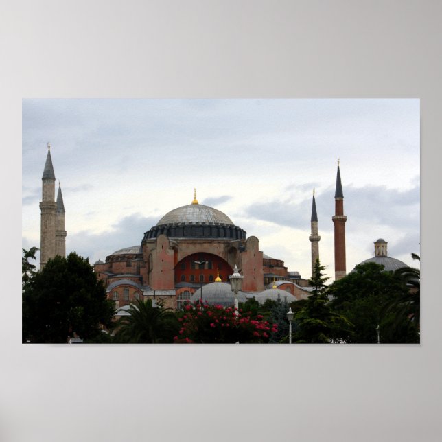 Ayasofya Museum in Istanbul Poster (Front)