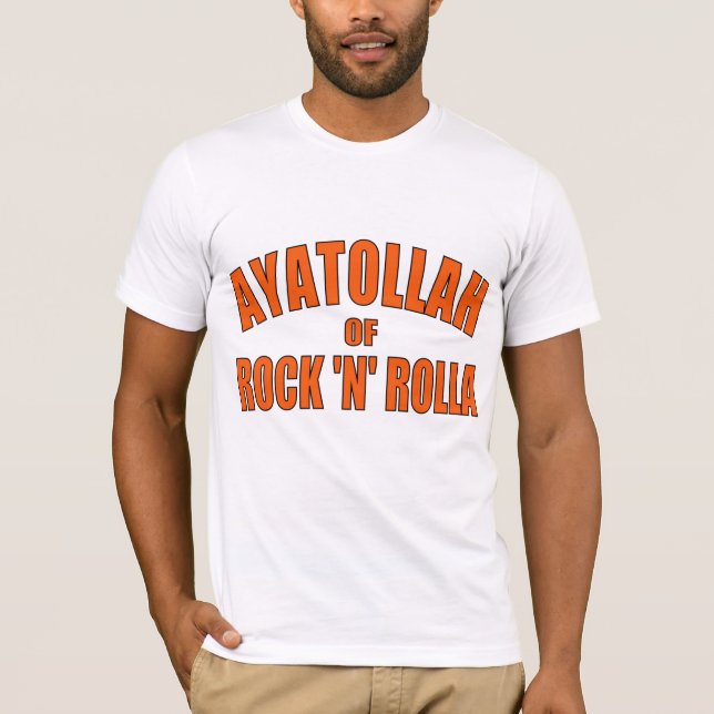 Ayatollah Of Rock 'N' Rolla T-Shirt (Front)