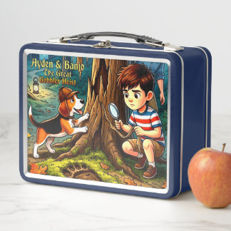 Ayden And Banjo The Great Gobbler Heist |  Metal Lunch Box