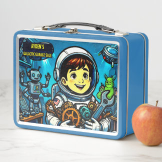 Ayden's Galactic Garage Sale | Metal | Lunch Box