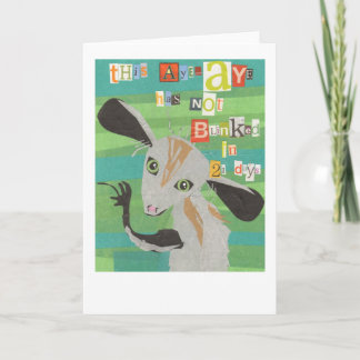 Aye Aye Greeting Card