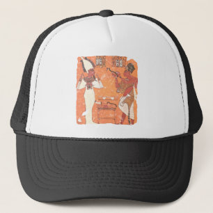 Aye before Tut Trucker Hat