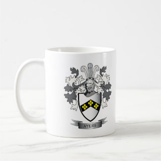 Ayers Family Crest Coat of Arms Coffee Mug