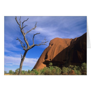 Ayers Rock Uluru in the Outback Australia