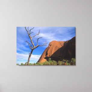 Ayers Rock Uluru in the Outback Australia Canvas Print