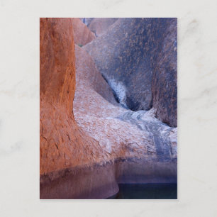 Ayers Rock, Uluru National Park, Australia Desert Postcard